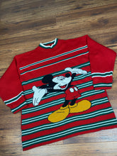 Load image into Gallery viewer, Christmas Sweater Medium Vintage Mickey Mouse Disney
