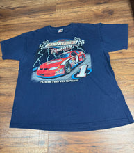 Load image into Gallery viewer, NASCAR T Shirt XL Vintage 2000s Y2K Racing Lightning
