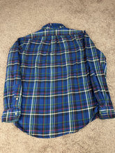 Load image into Gallery viewer, Polo Plaid Shirt Medium Button Up Vintage Flannel
