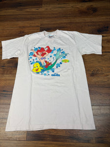 Little Mermaid T Shirt YOUTH Large Vintage Disney Men’s Extra Small