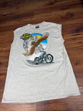 Load image into Gallery viewer, Harley Davidson T Shirt Large Vintage Tank Top Motorcycles Biker Eagle
