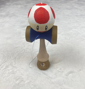 Custom Hand Painted Kendama Toy Toad READ DESCRIPTION