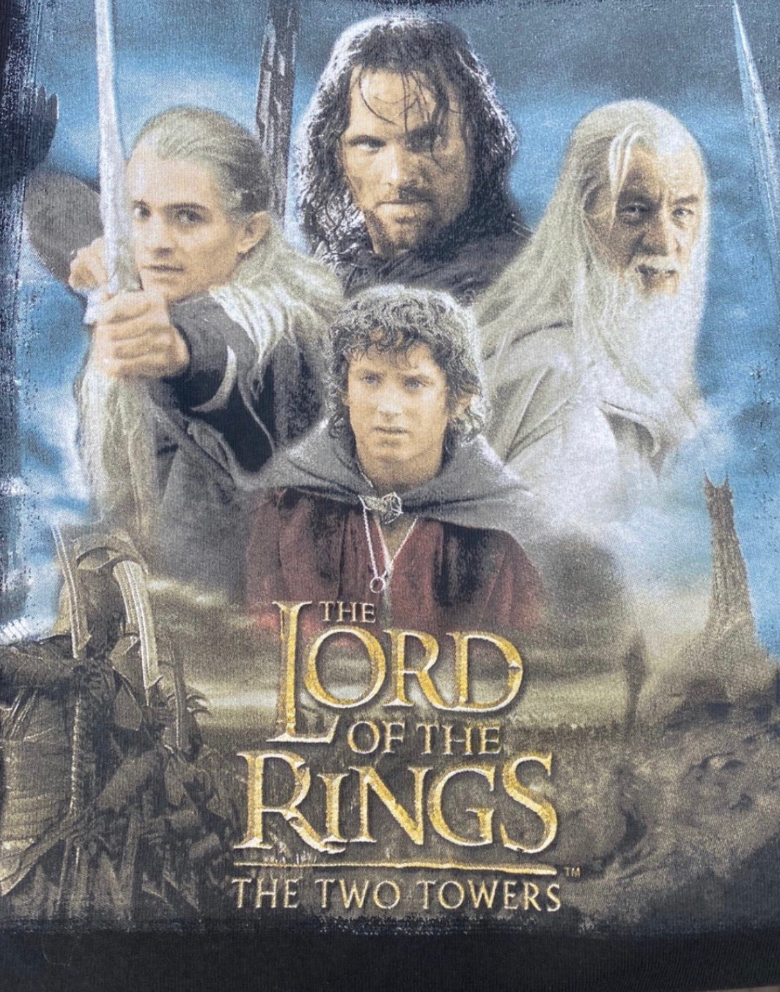 Lord of the Rings T Shirt 2XL Movie Vintage New 2000s – Underscore