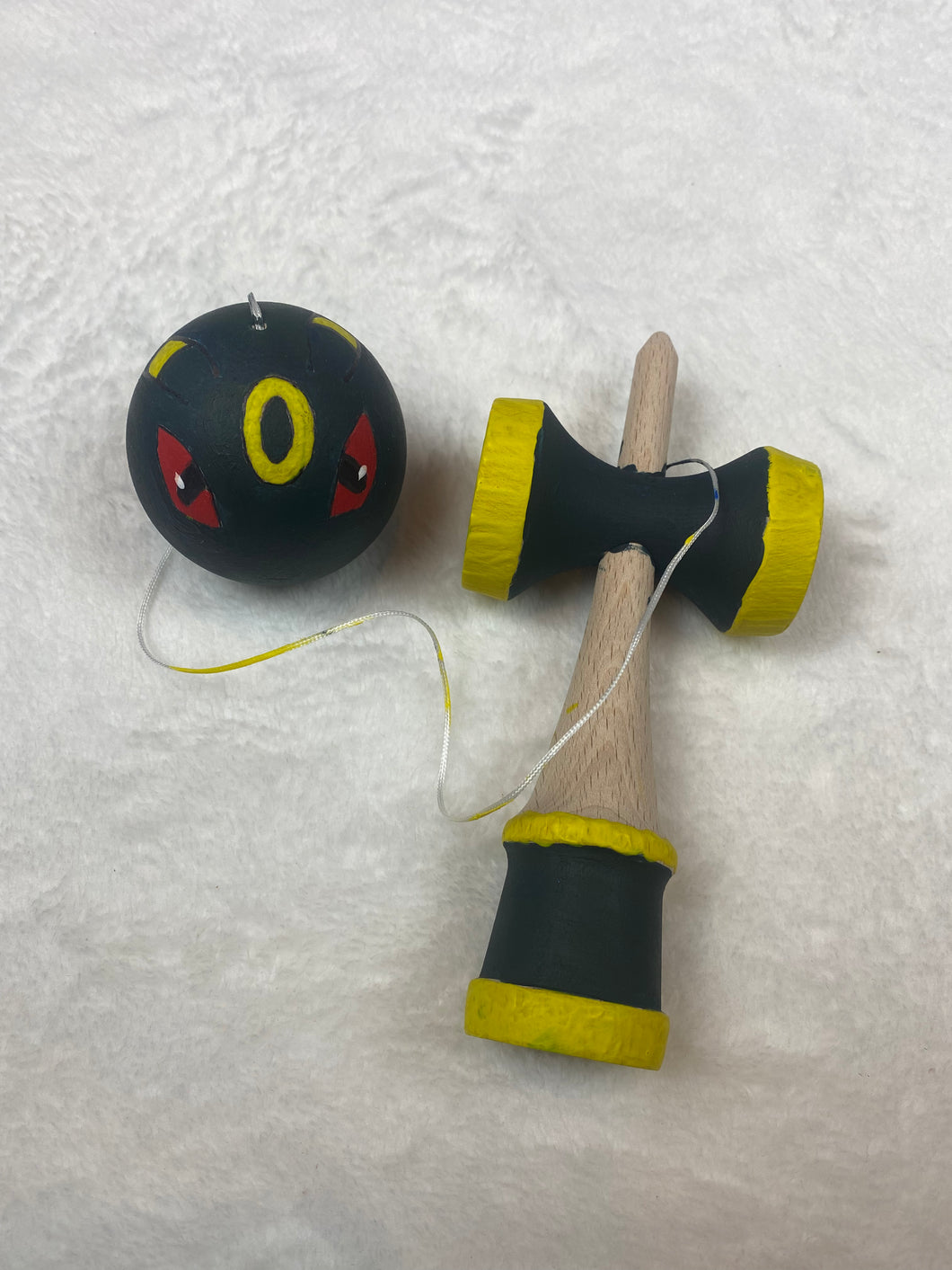 Custom Hand Painted Kendama Toy Umbreon READ DESCRIPTION