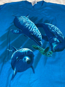 Nature T Shirt 2XL Vintage Dolphin