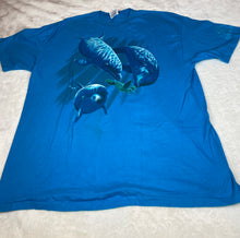 Load image into Gallery viewer, Nature T Shirt 2XL Vintage Dolphin
