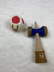 Custom Hand Painted Kendama Toy Toad READ DESCRIPTION